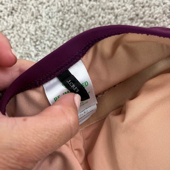 J. Crew Ruched bandeau one-piece swimsuit - Picture 4 of 8